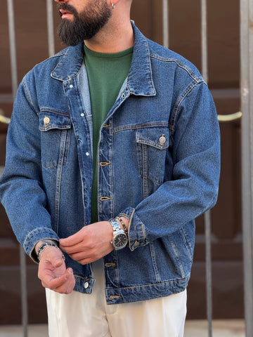 Jacket jeans blu NEW JOB BRAND