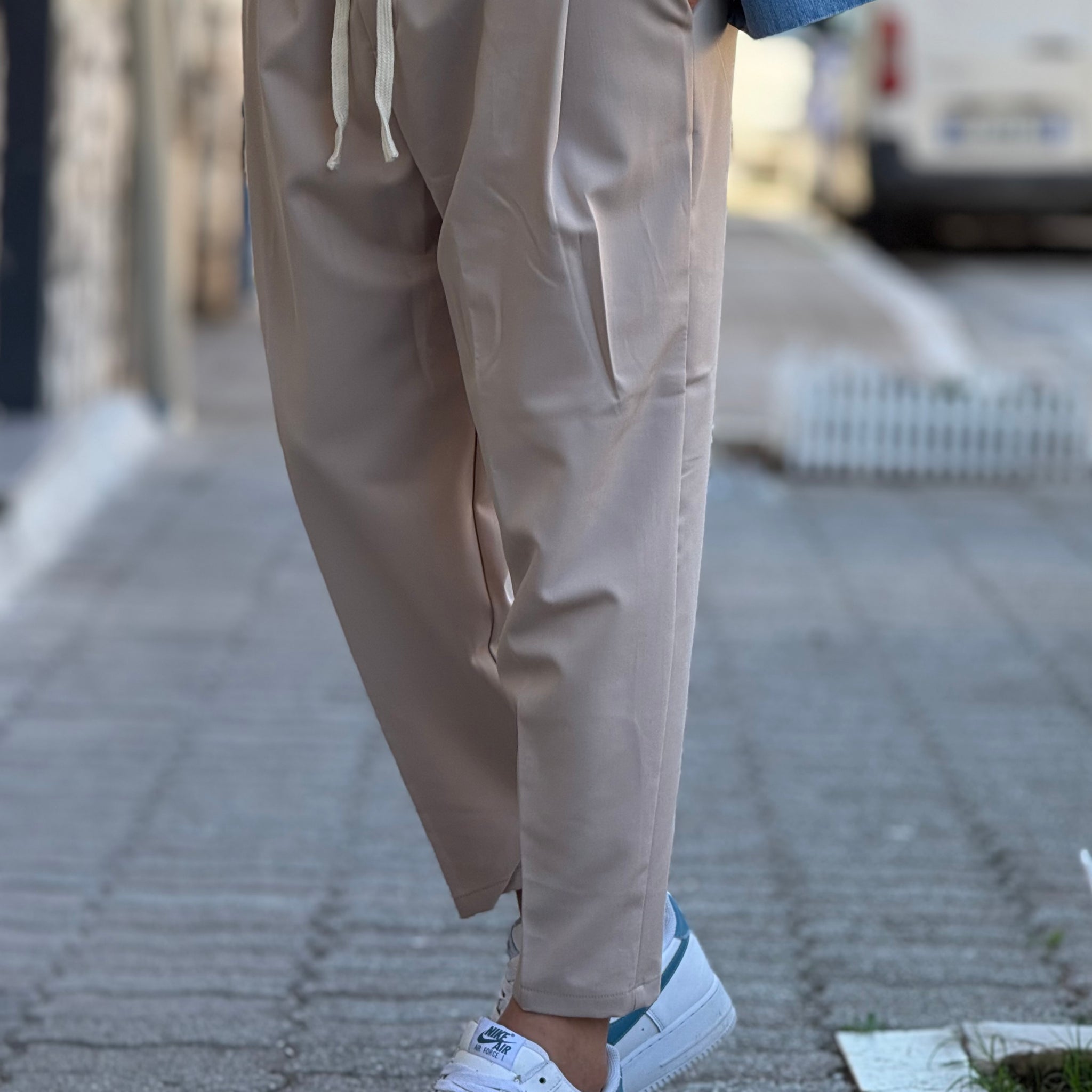 PANT DIK BEIGE NEW JOB BRAND