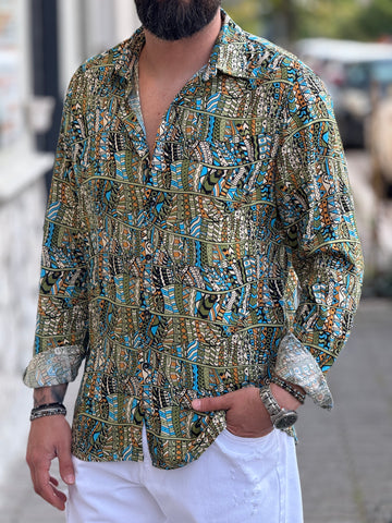 CAMICIA MOSAICO NEW JOB BRAND