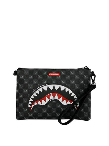 Pochette  sprayground sharks in paris wtf bubbly nero