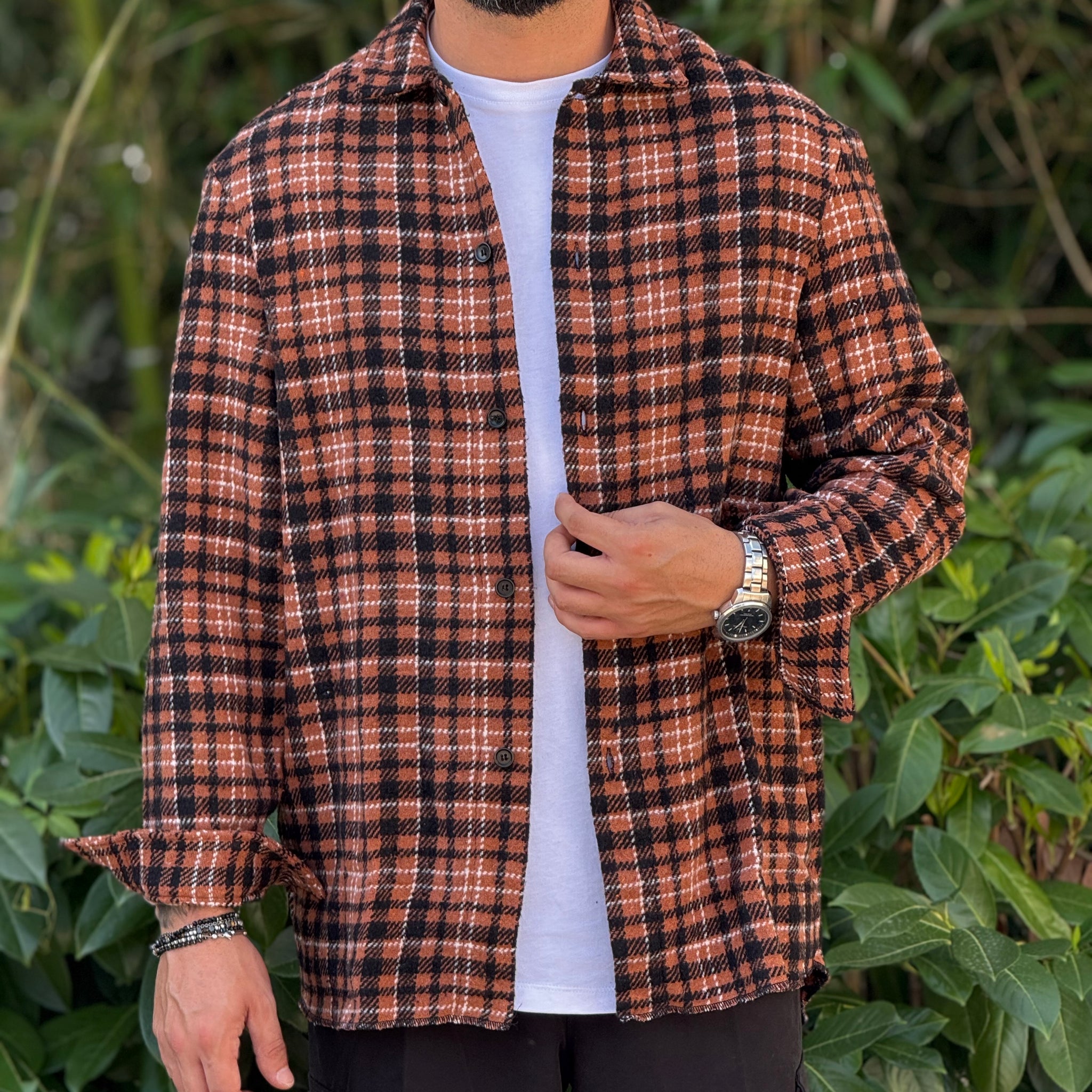 Camicia quadri new job brand