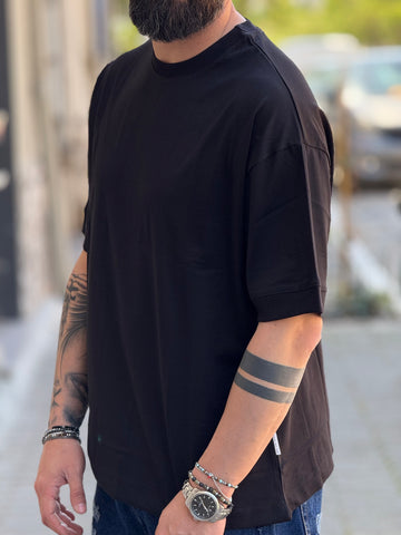 SHIRT OVER BASIC NERA NEW JOB BRAND
