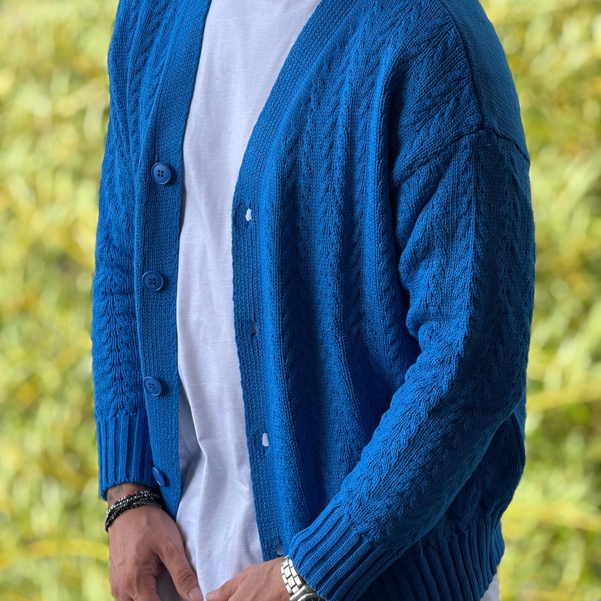 Cardigan oversize royal New Job Brand