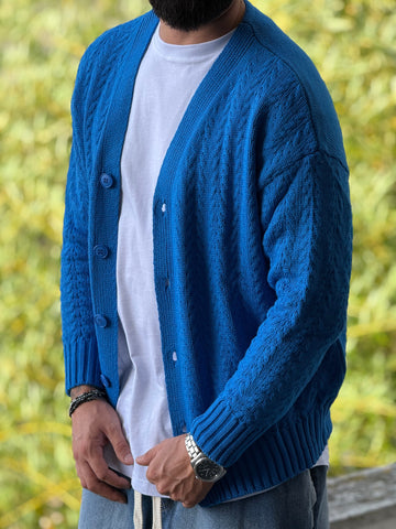 Cardigan oversize royal New Job Brand