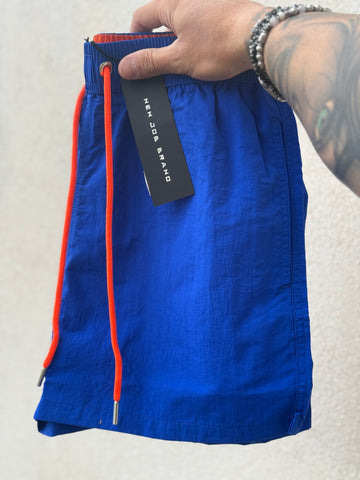 Costume blu laccio fluo new job brand
