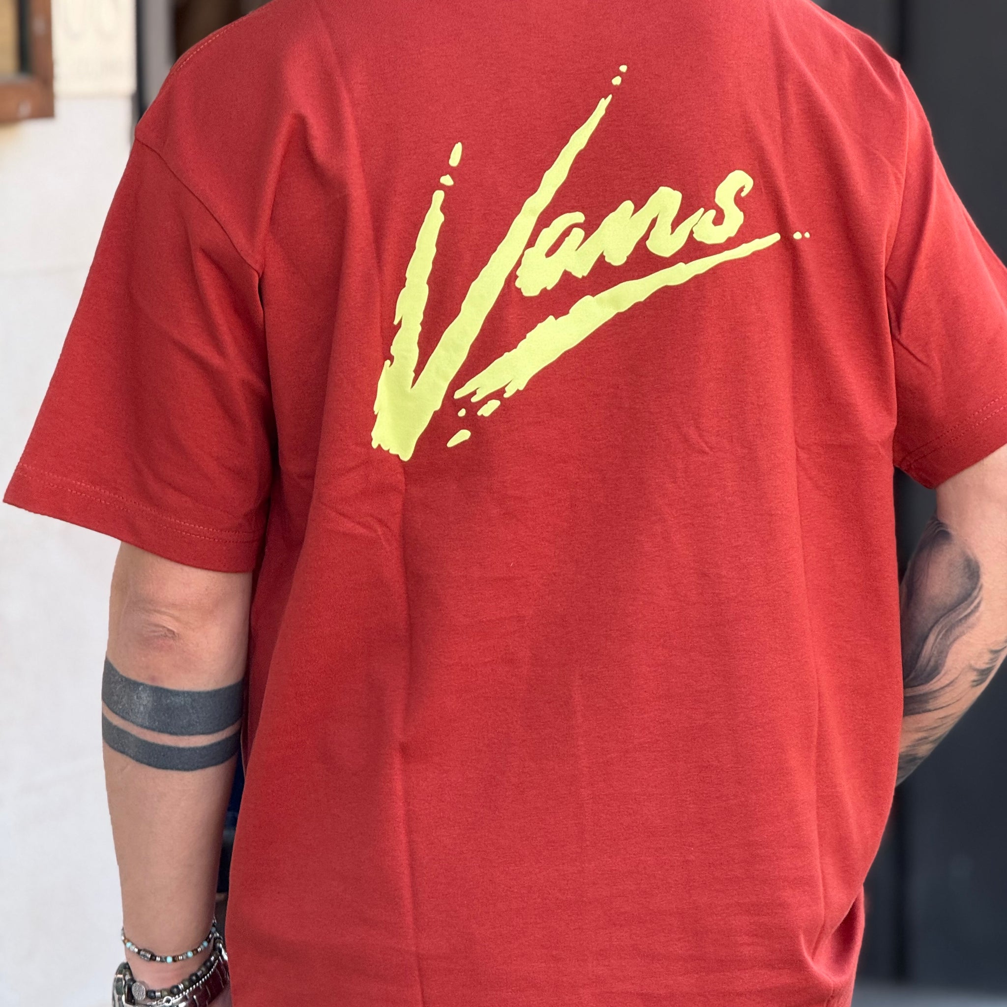 SHIRT VANS LOGO DIETRO
