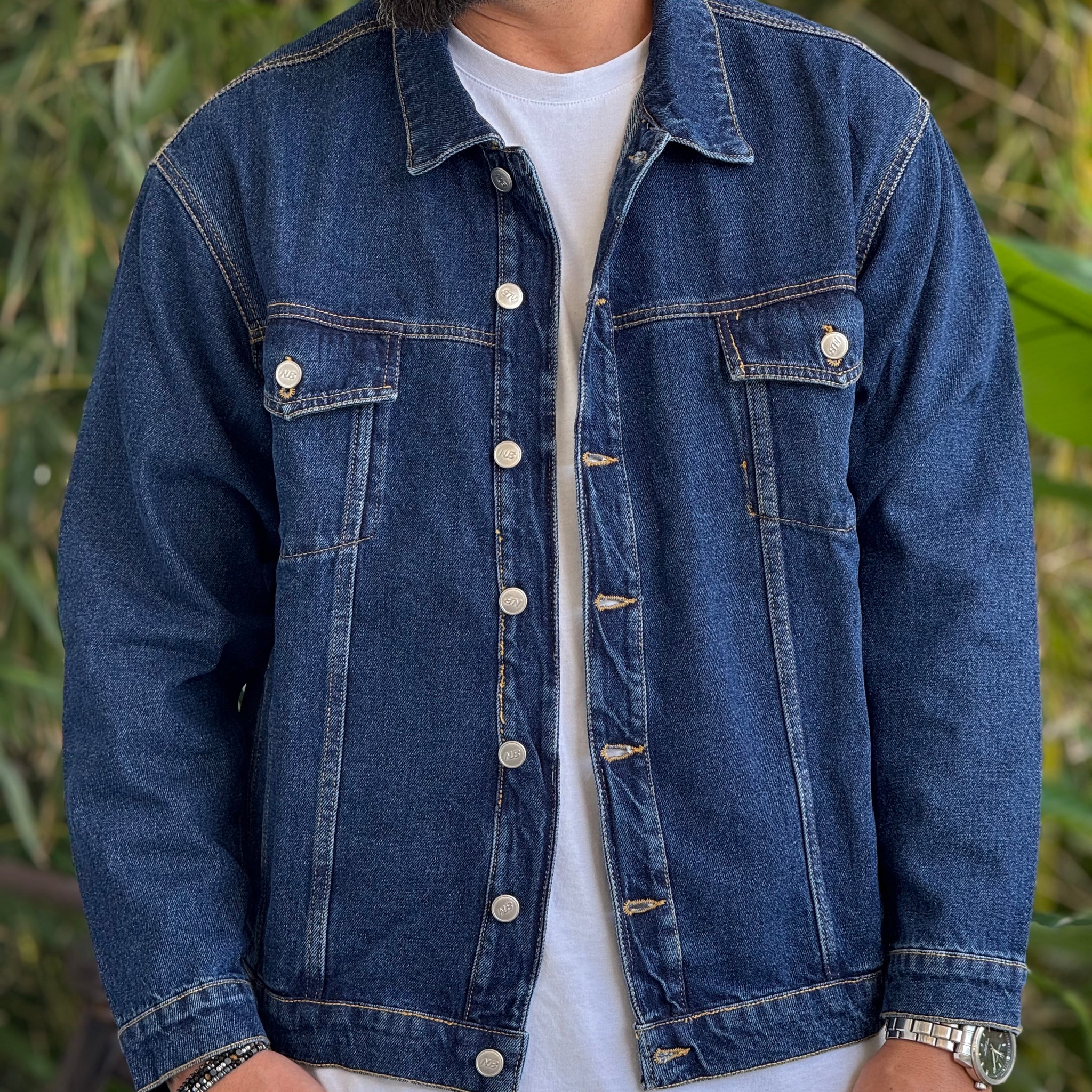 Jacket jeans blu New Job Brand