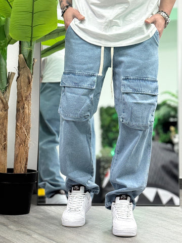 Pantalaccio soho jeans chiaro tasconato new job brand