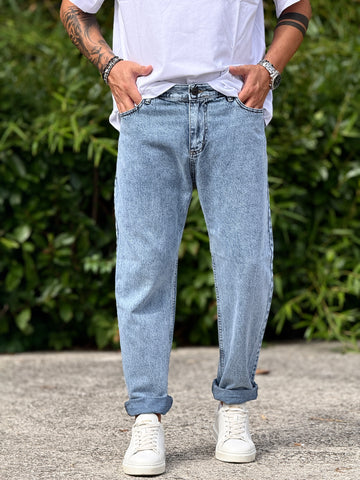 Jeans marmorizzato new job brand