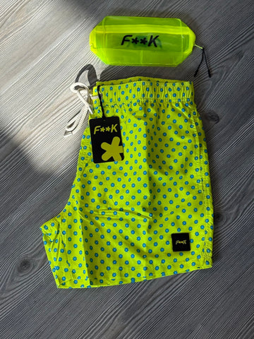 COSTUME F**K GIALLO FLUO FANTASIA