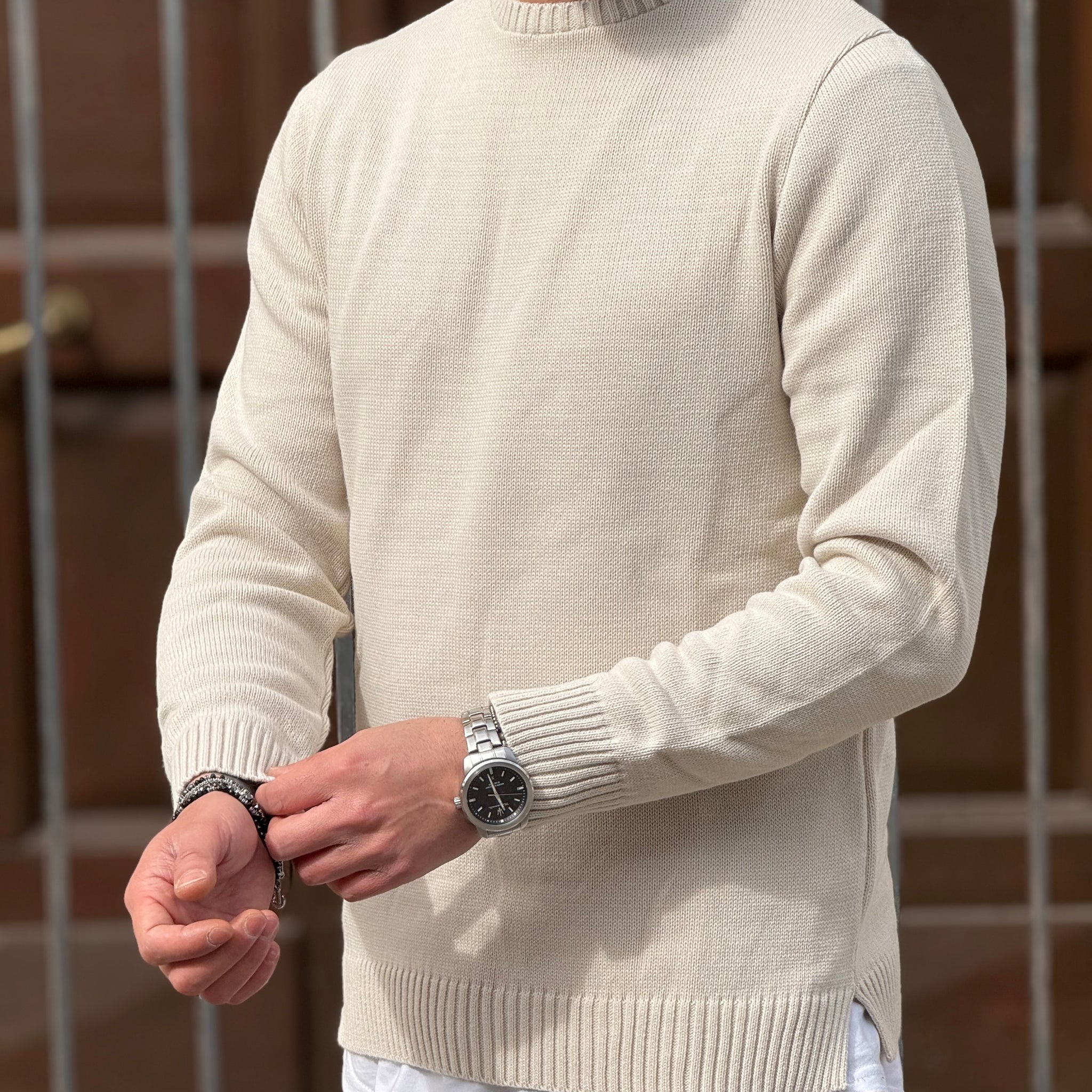Pullover regular beige new job brand