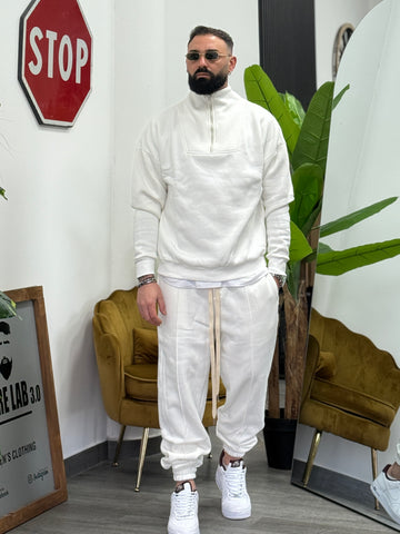 Tuta reset bianca over  new job brand