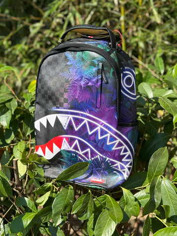 SPRAYGROUND Zaino Uomo TREEHOUSE PARTY DLXSV BACKPACK 910B7598NSZ Nero
