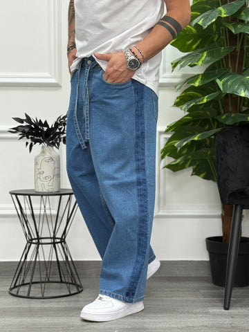 JEANS RELAX BAGGY BLU NEW JOB BRAND