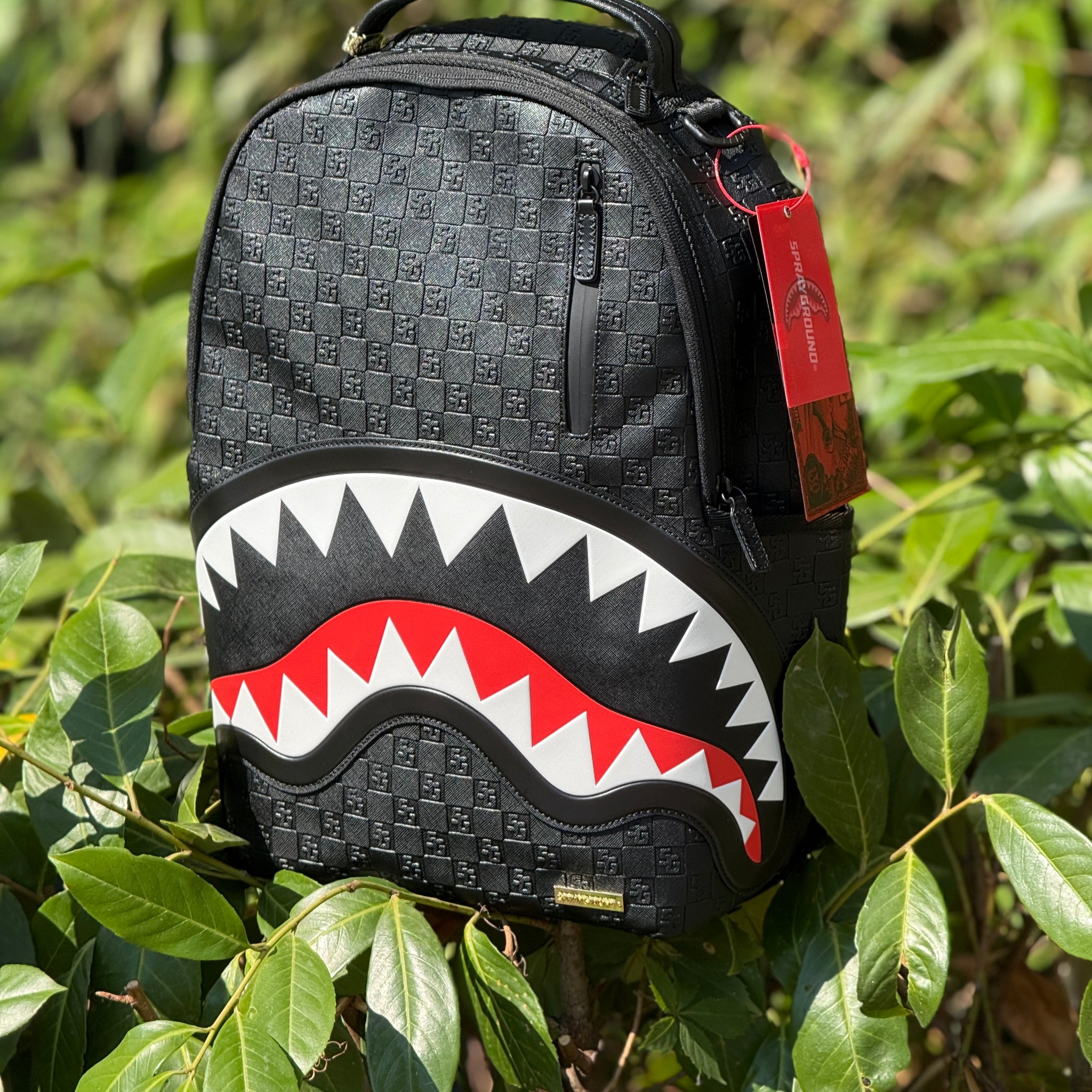 sprayground zaino black out sharks in paris dlxsv 910b7531nsz