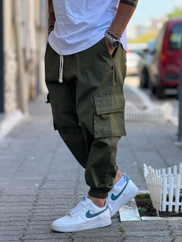 Pantalaccio cargo Verde Militare New Job Brand
