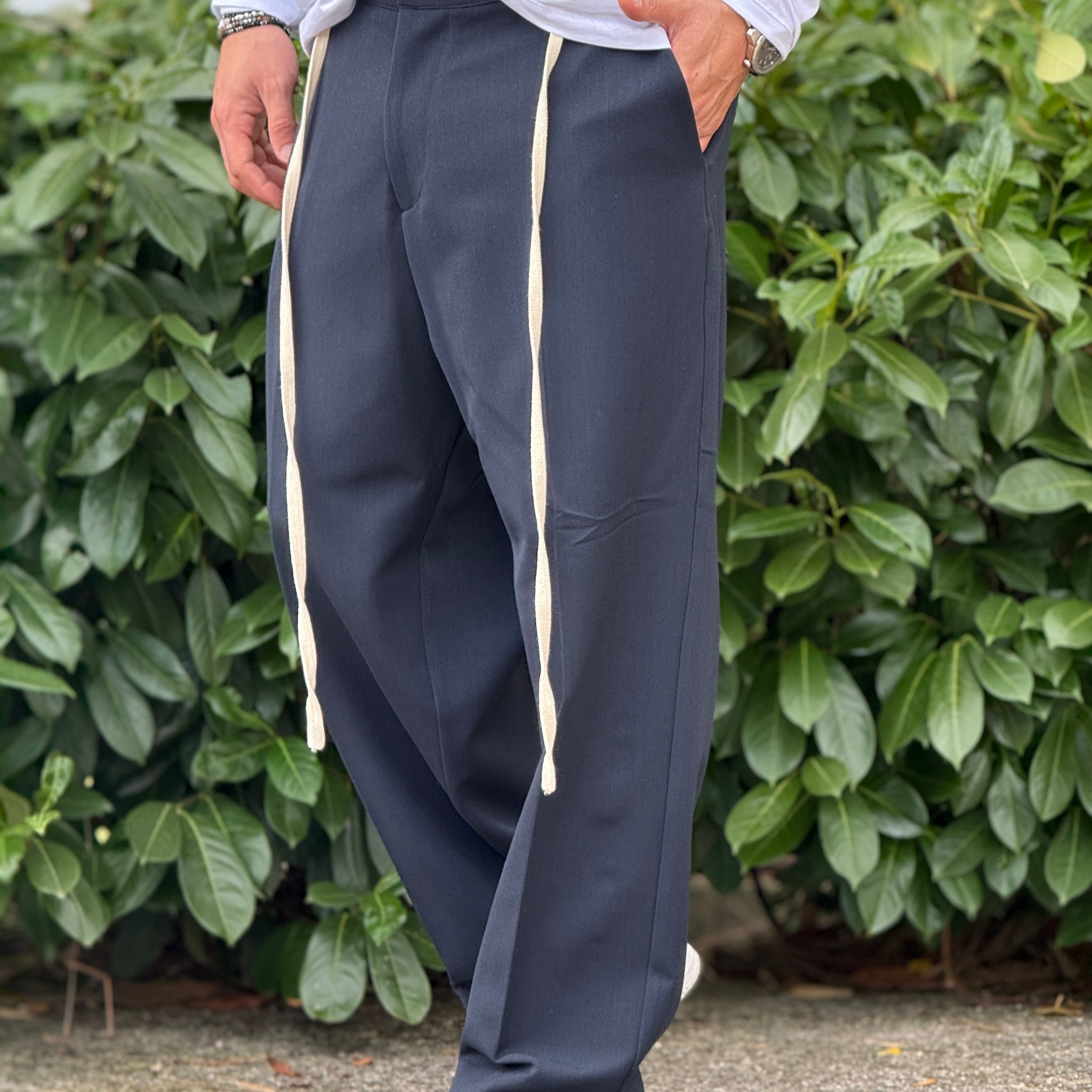 Pantalone bonsai blu  new job brand