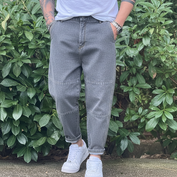 Jeans Canaria biker  grigio New Job Brand