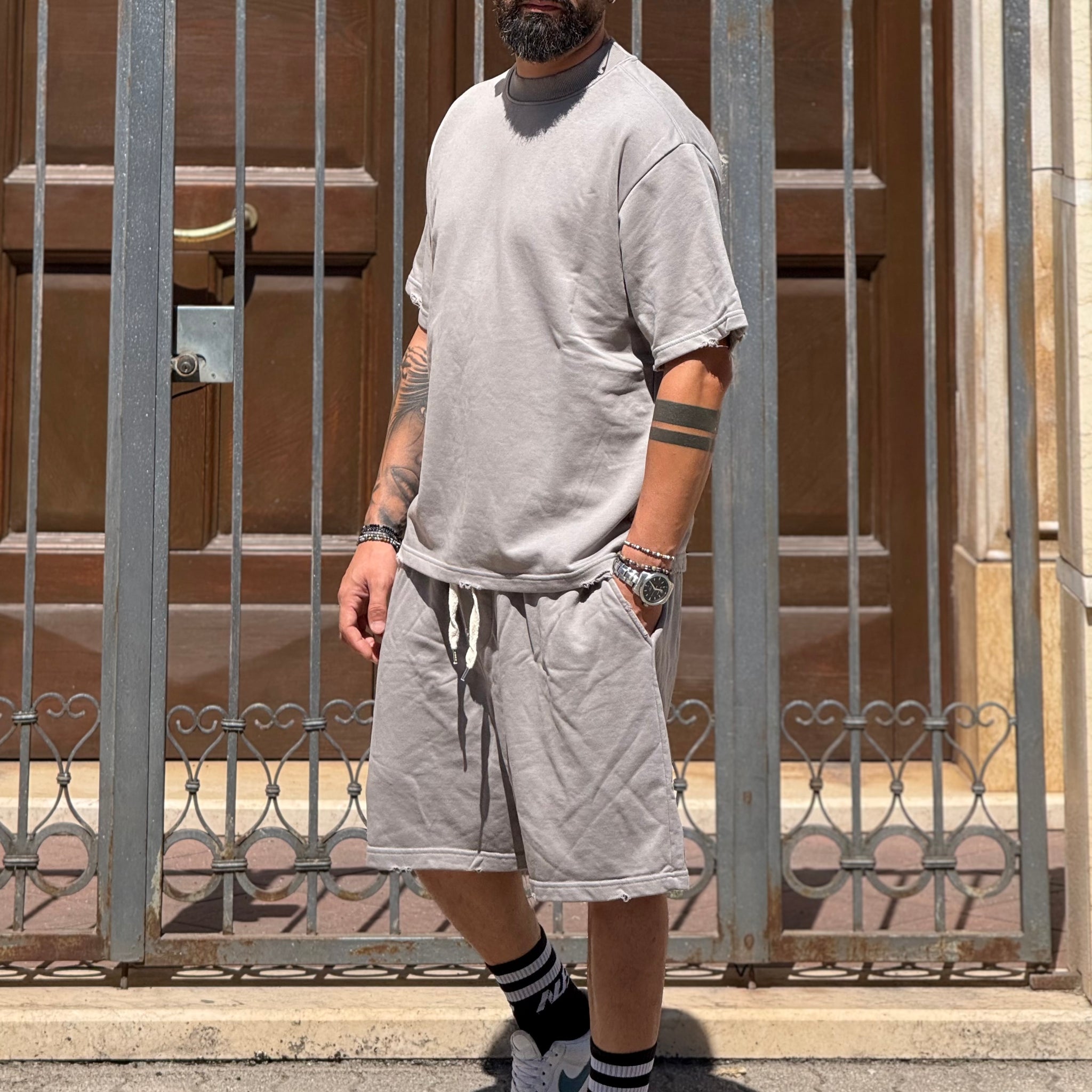 Coordinato  Sfrangiato Ferro New Job Brand