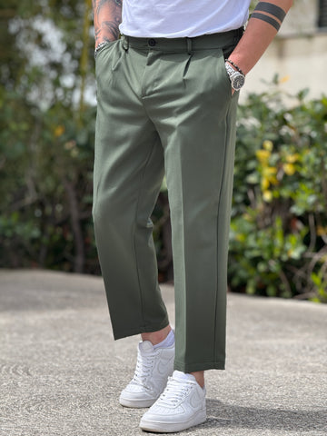 Pantalone Kid/piga verde militare New Job Brand