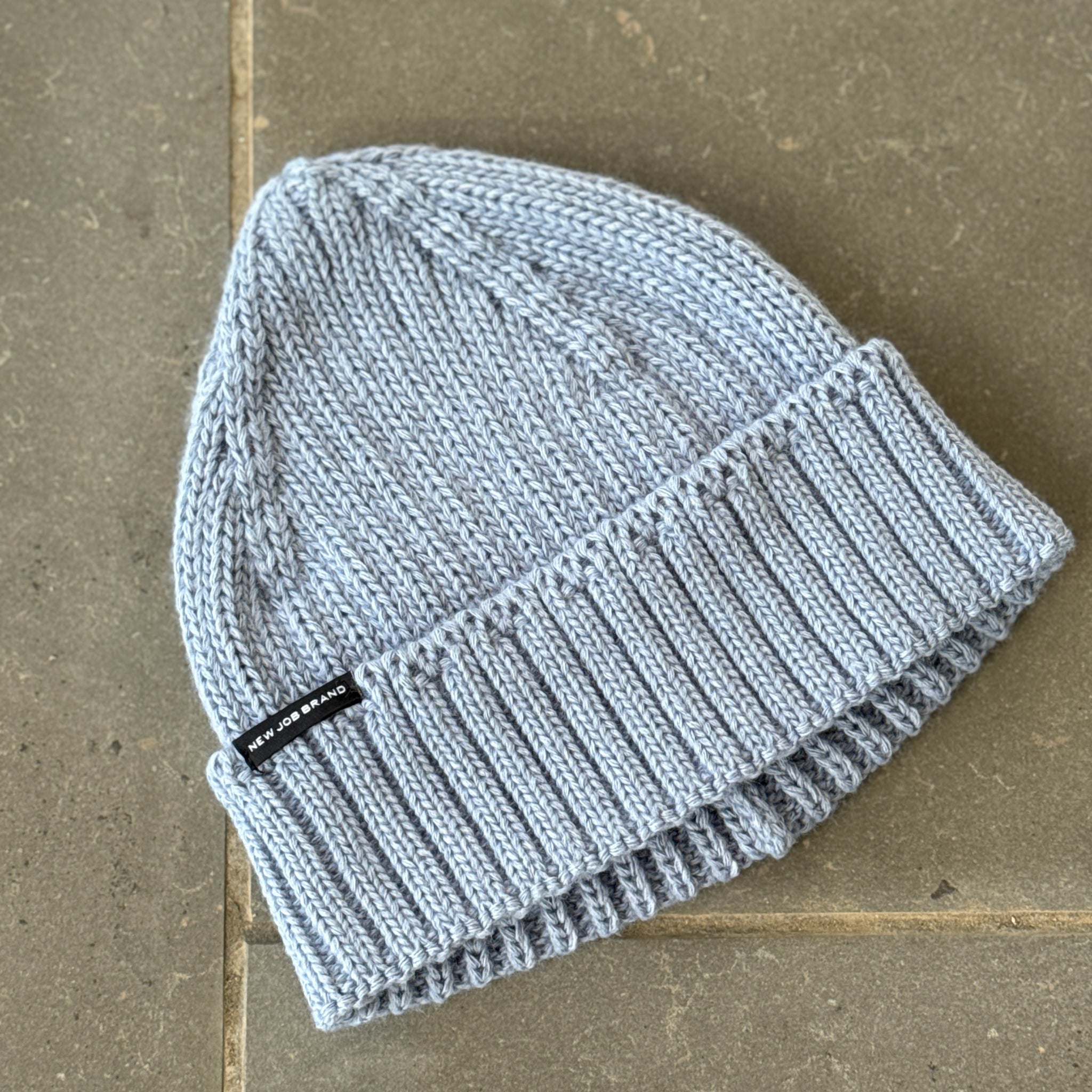 Cappello celeste New Job Brand