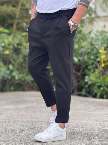 Pantalone Kid elastic Nero New Job Brand