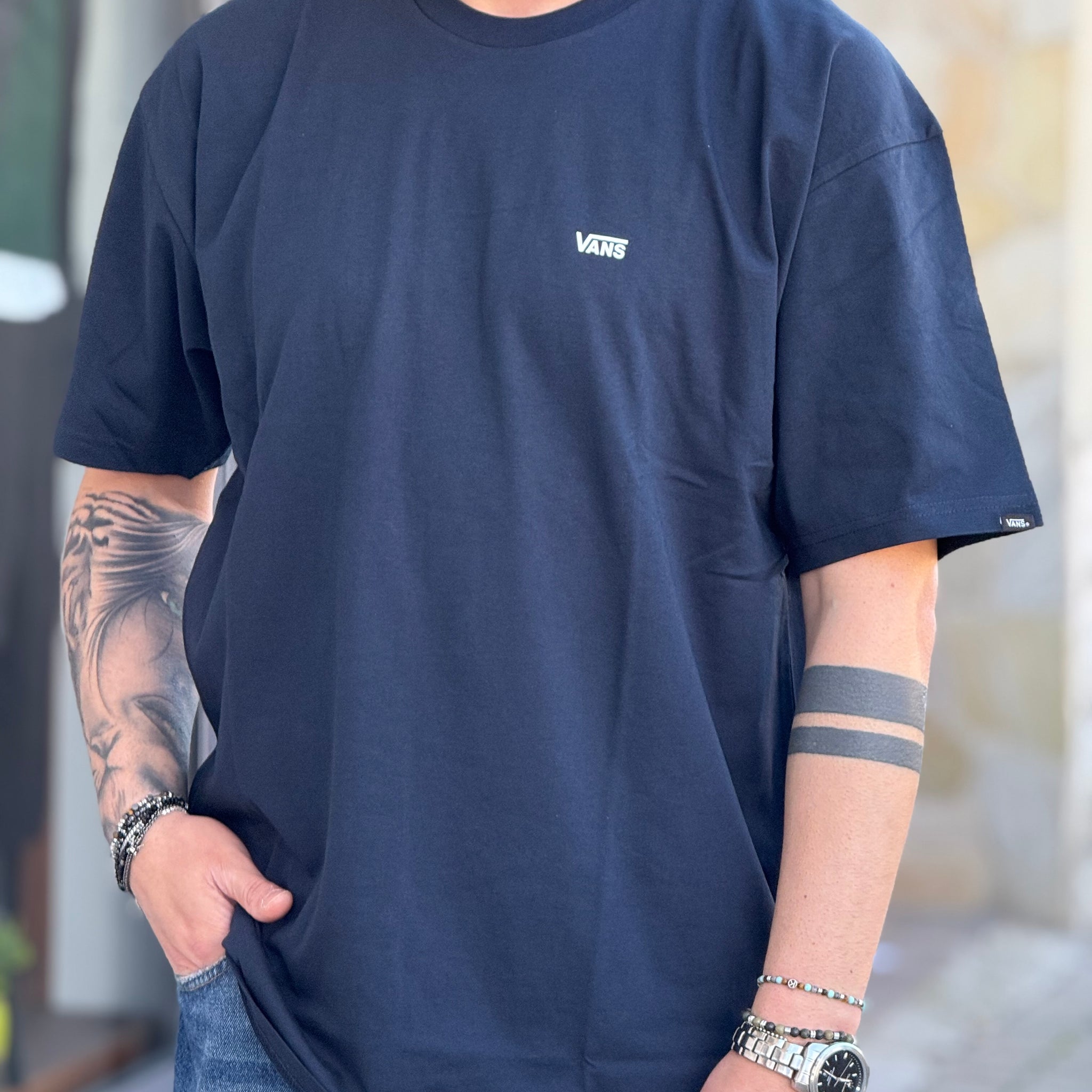 SHIRT VANS BLU
