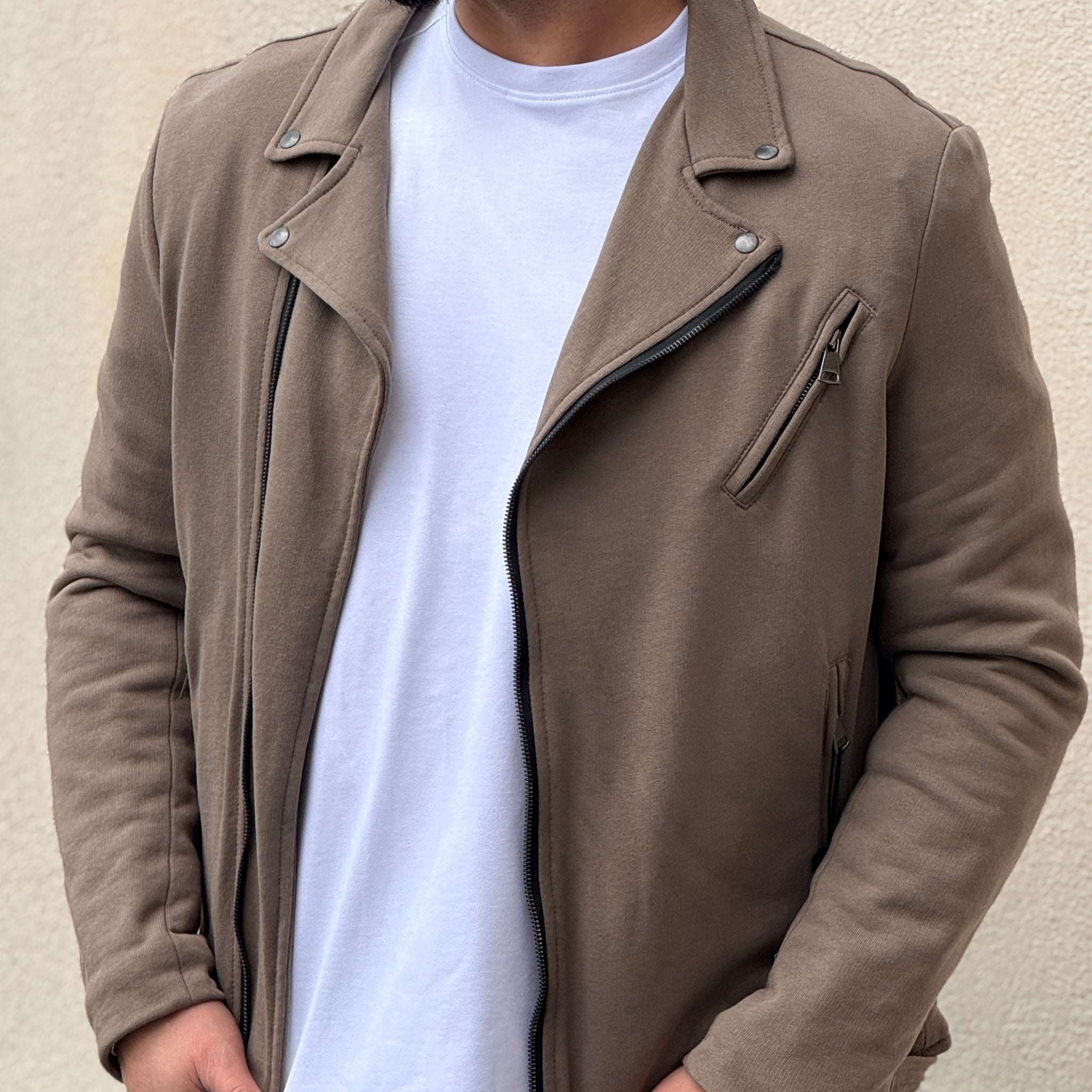 Chiodo camoscio fango  new Job Brand