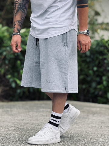 Bermuda di tuta logo grigio  New Job Brand