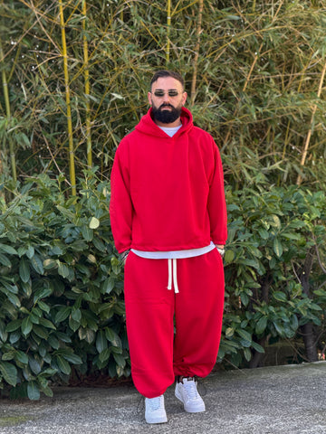 Tuta gb28 over rossa  new job brand