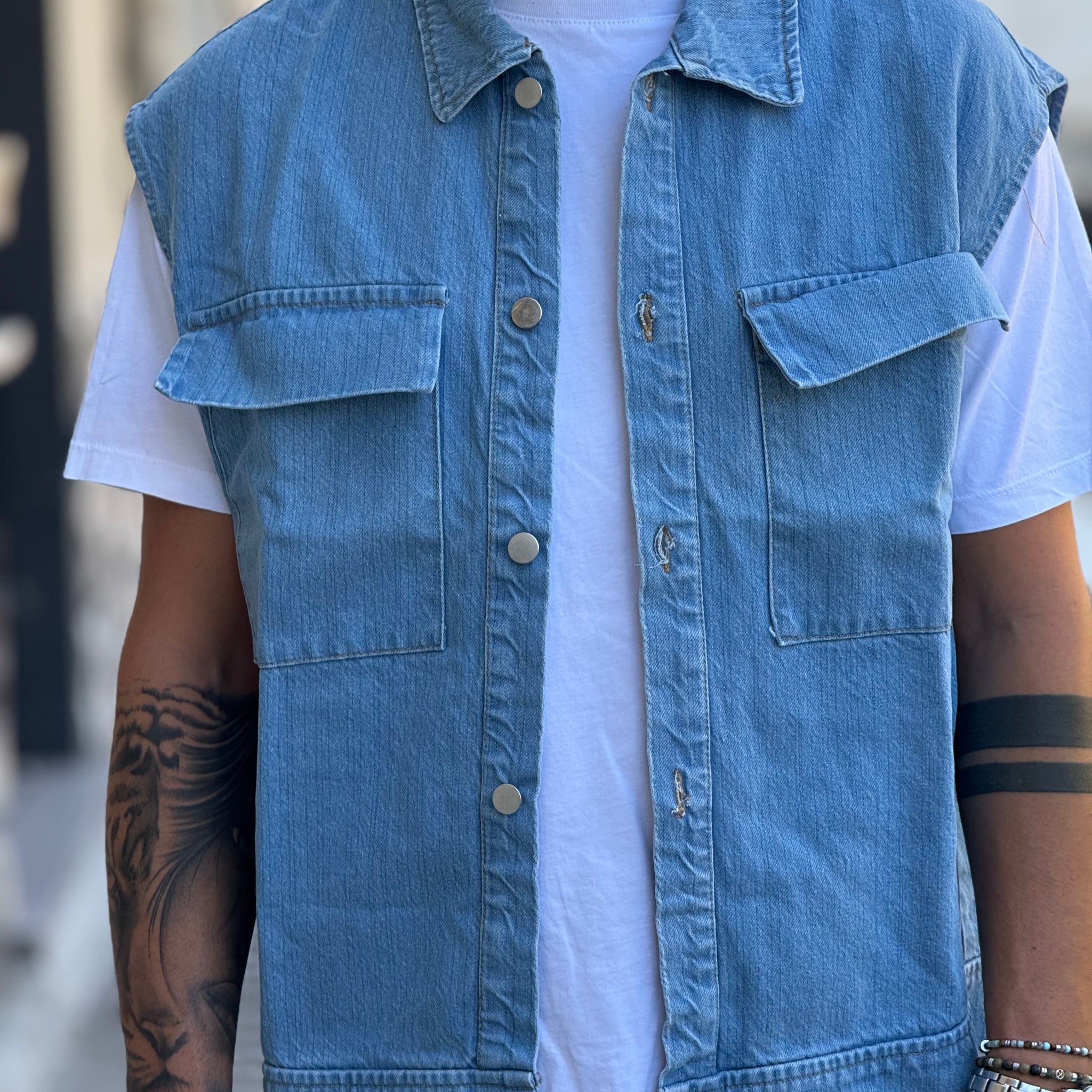 Smanicato OVER di jeans