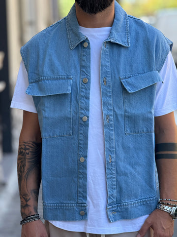 Smanicato OVER di jeans