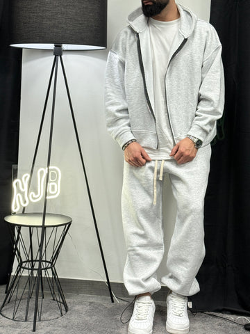 Tuta gb28 over grigio  Nike new job brand