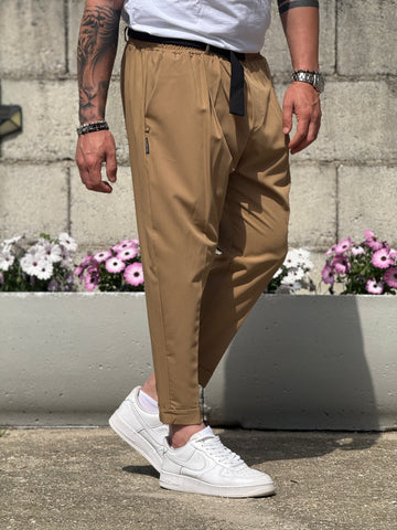 Pantalaccio fibbia camel new job brand