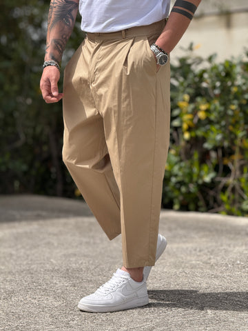 Pantalone kid beige   New Job Brand