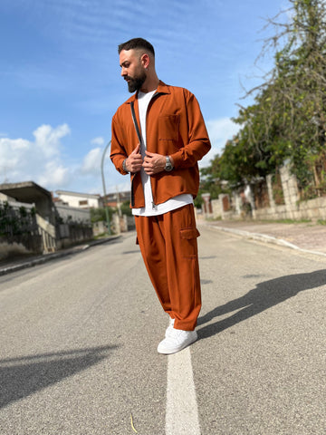 COORDINATO RUGGINE NEW JOB BRAND
