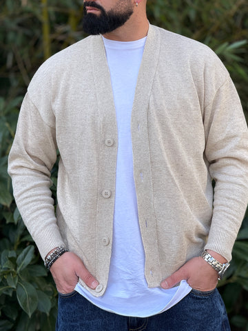 Cardigan regular cropped beige New Job Brand