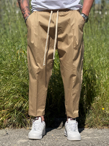 Pantalaccio Dik tessuto tecnico beige  2026 new job brand