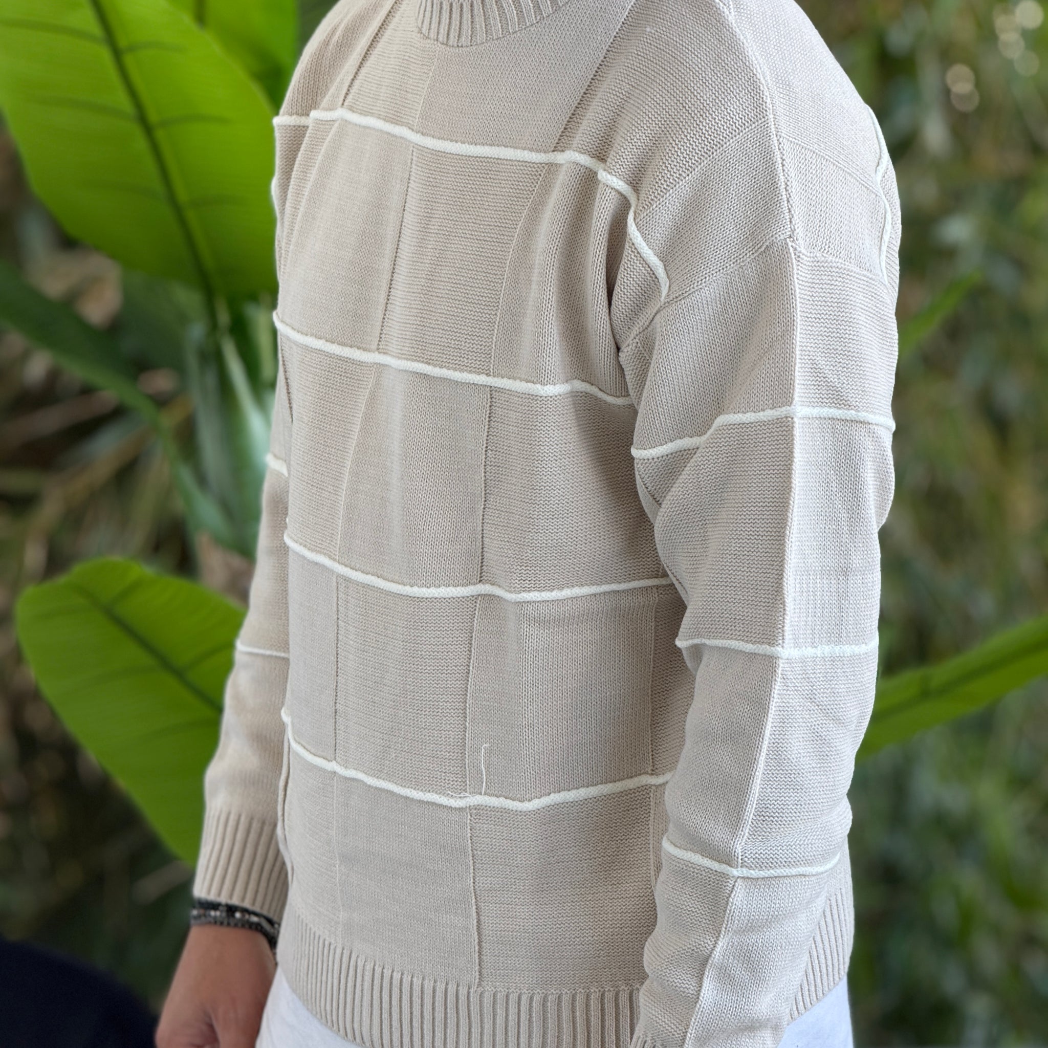 Pullover Bucarest oversize beige new job brand