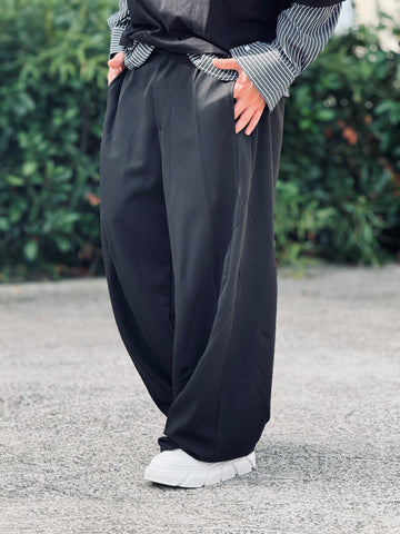 PANTALONE BERGY NERO NEW JOB BRAND