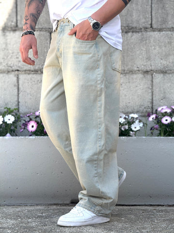 Jeans super Baggy sabbiato   New Job Brand