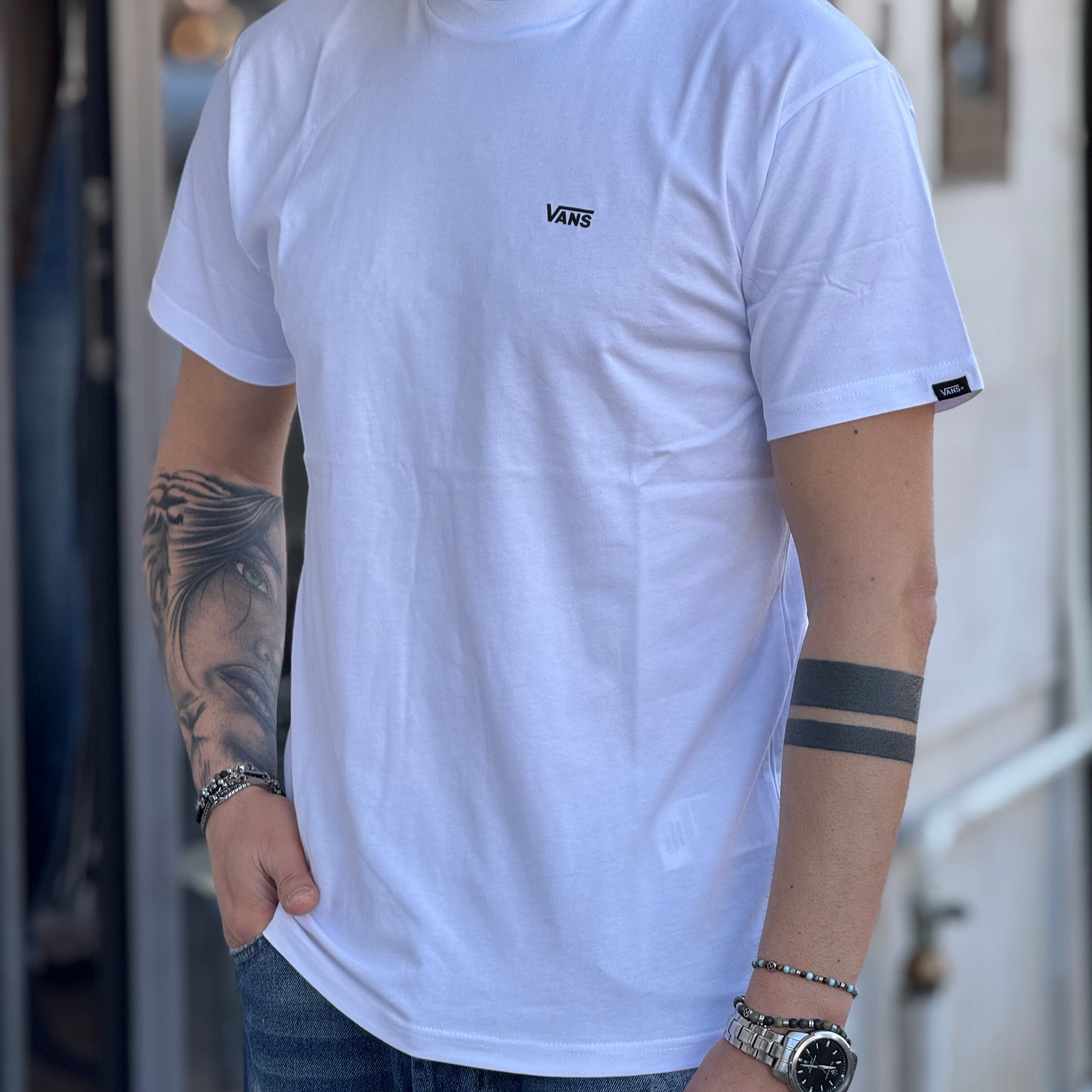 SHIRT VANS BIANCA