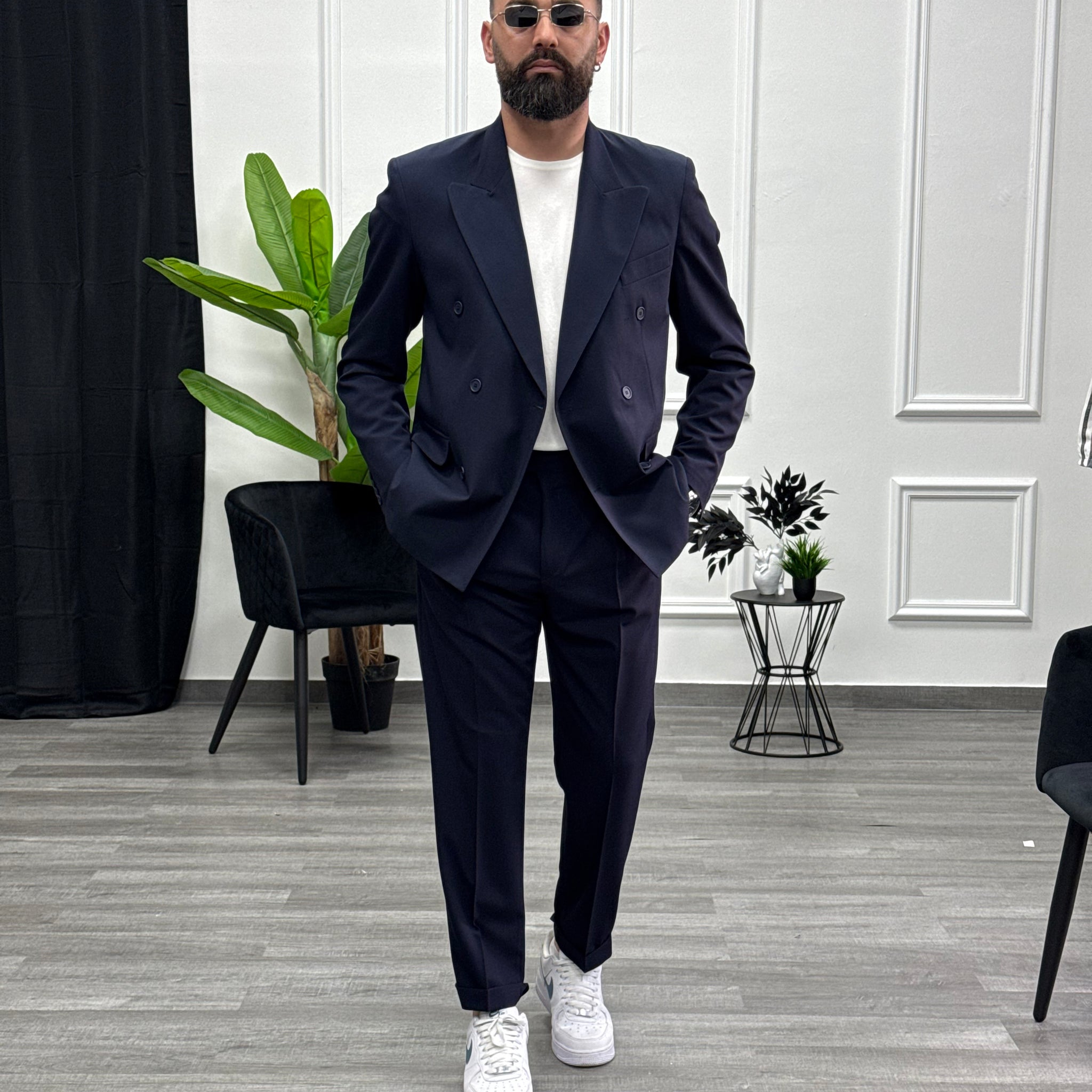 Abito doppio petto BLU new job brand