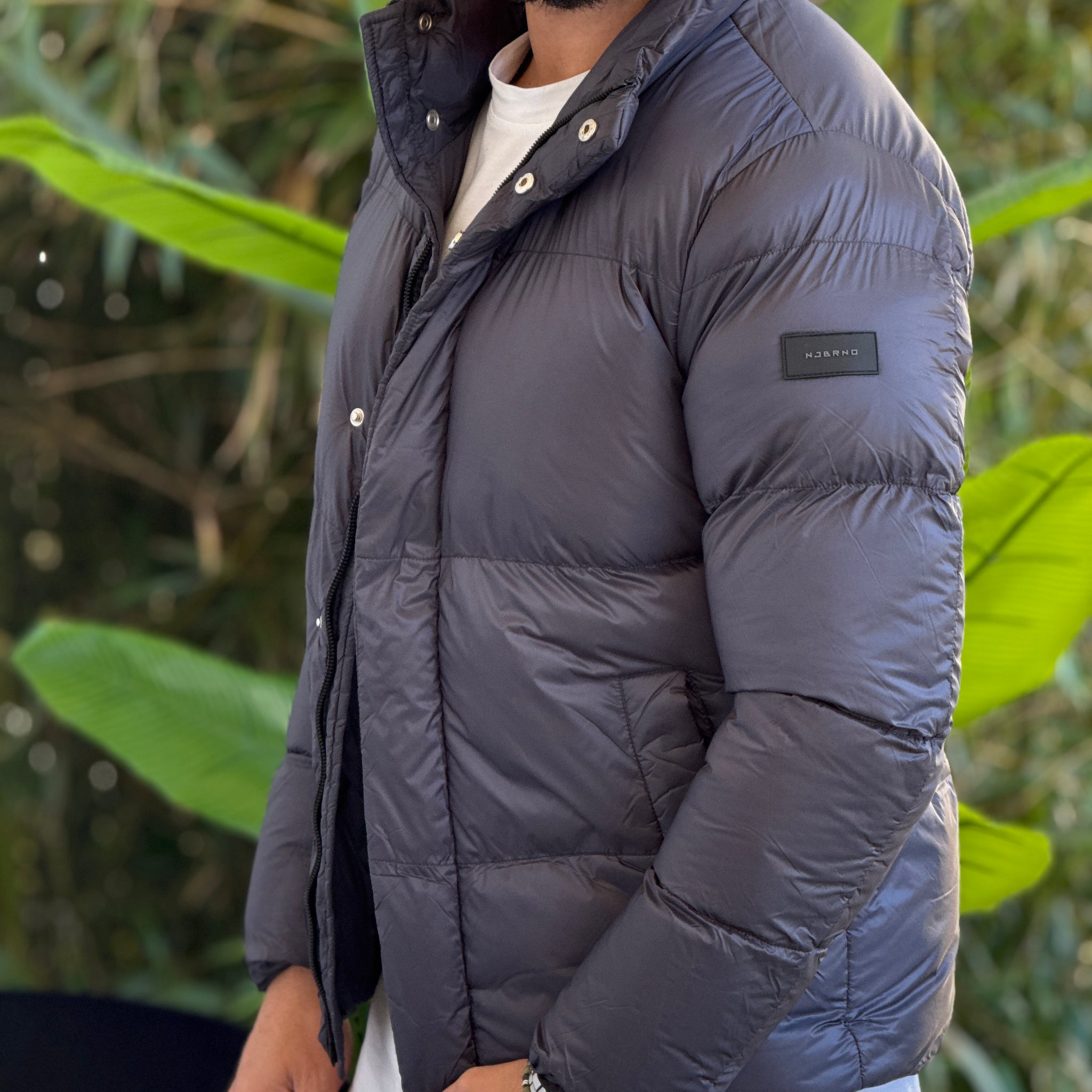 Bomber Mezzocollo piombo new job brand