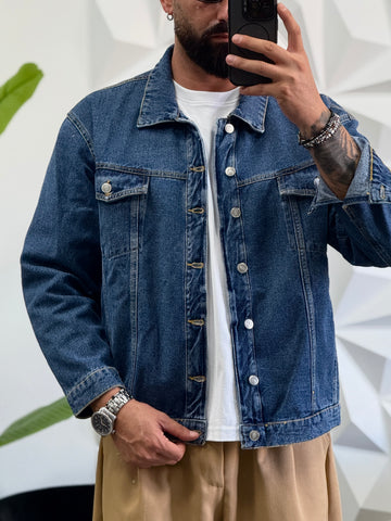 Jacket jeans blu New Job Brand